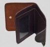 cowhide leather folio Purse for men