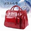 crocdile pu handbag 2012 new crocodile designer