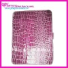 crocodile PU style leather case for ipad