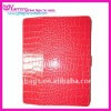 crocodile PU style leather case for ipad