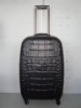 crocodile abs hard shell suitcase with zipper
