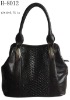 crocodile embossed tote bag