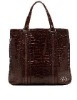 crocodile leather handbag for woman