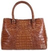 crocodile leather handbag for woman