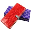 crocodile leather wallet