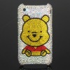 crystal bling phone case for iphone 3   (3G-DMN7-1)  paypal accept