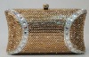 crystal box clutch evening bag