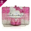 crystal clutch with hello kitty (369KT2-1)  Paypal
