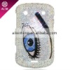 crystal phone case/cover housing with swarovski for blackberry9900  (bb9900-YJ1-1) Paypal Accept