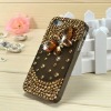 crystal rhinestone butterfly case diamond case for iphone 4/4S K925