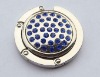 crystal round handbag hook