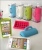 cup design silicone case for iphone 4 4s