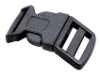 curved female plastic adjustable insert buckle(K0027)