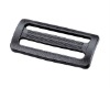 curved plastic adjustable buckle for webbing bag (R0036)