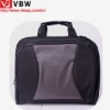 custom 14'' black nylon laptop briefcase