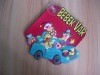 custom car tag/soft PVC car tag