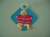 custom car tag/soft PVC car tag