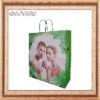 custom cosmetic art paper shopping bag