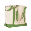 ;custom large reusable grocery bags 100% cotton canvas