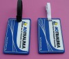 custom shape PVC luggage tag (BS-JL-LT-12095)