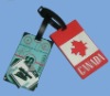 custom soft PVC luggage tag for promotion