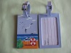 custom soft PVC travel tag