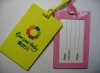 customed PVC Luggage Tag