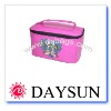 customed pink cosmetic case