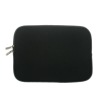 customize black neoprene laptop case
