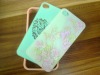 customized border and back case for iphone 4g 4s