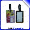 customized pvc luggage tag