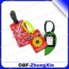 customized pvc luggage tag