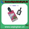 customized rubber pvc luggage tag