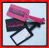 customized shaped luggage tag