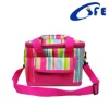 customized zip cooler bag with shoulder