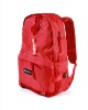 cut design travel bag school bag day backpack red