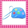 cute PVC wallet with flowers for ladies & girls