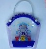 cute and handle Clear PVC bag