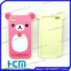 cute bear cover skin case for iphone 4g