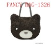 cute bear shaped ladies' handbag