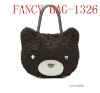 cute bear shaped ladies' handbag