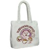 cute cotton bags with long handle