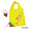 cute design folding cotton net shopping bags