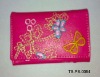 cute kids wallet with flowers design