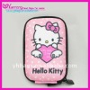 cute pink nylon kitty lady professional camera case bag