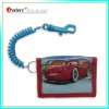 cute pvc wallet with car printed