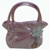 cute shiny leather hand bags