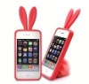 cute silicone case for iphone 4