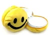 cute smiling face plush cd storage bag