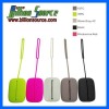 cute square silicone key case